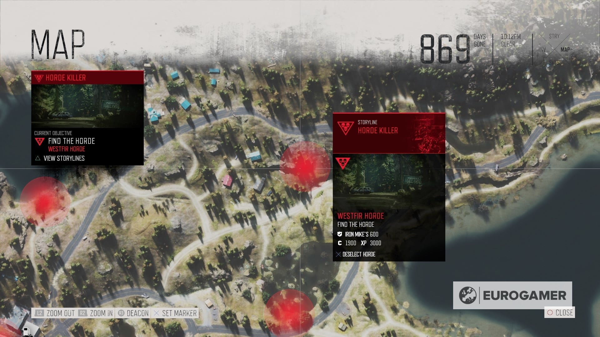 Days Gone Horde locations list, maps and tips to take down a Horde